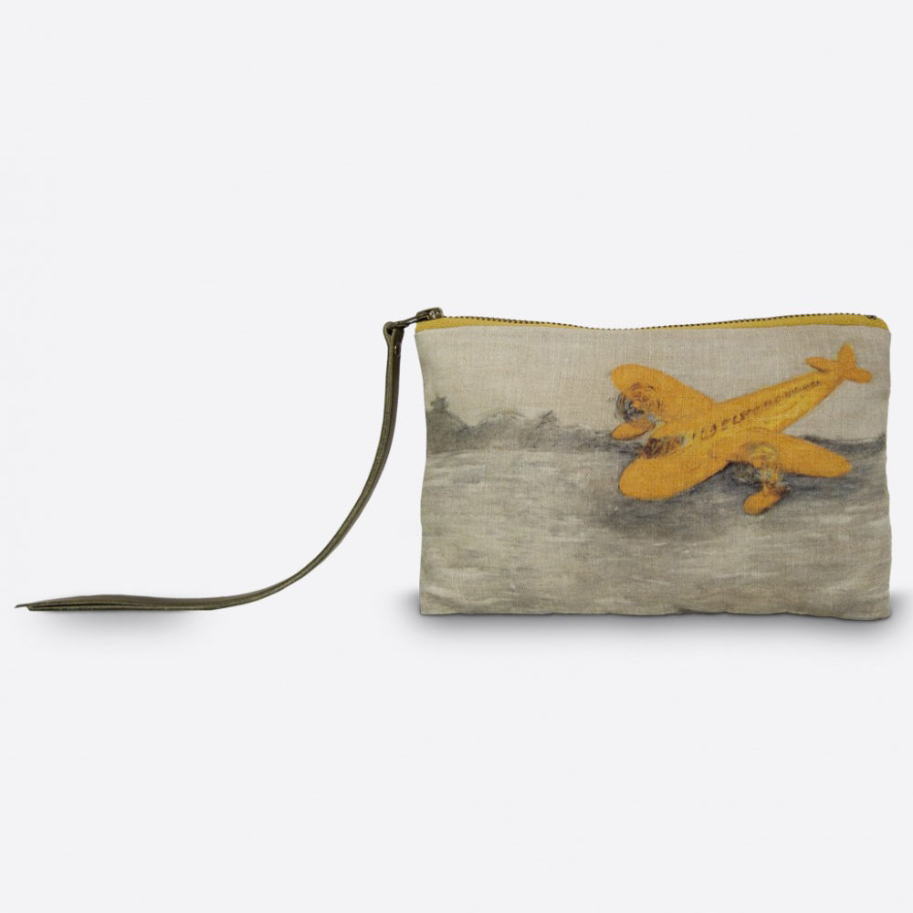 Maison Lévy | Printed Linen Pouch